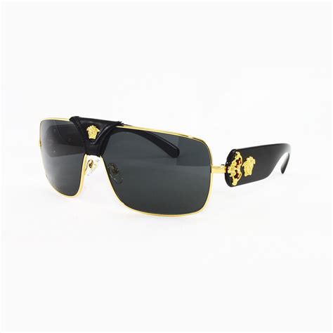 versace glasses clear men with gold|Versace clear glasses men.